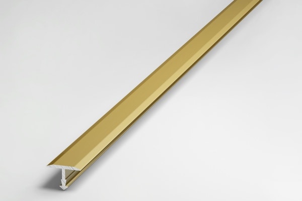 ПС 09.2700.02л Т-образный профиль 13 мм, алюминий анодированный, цвет золото, длина 2700 мм
