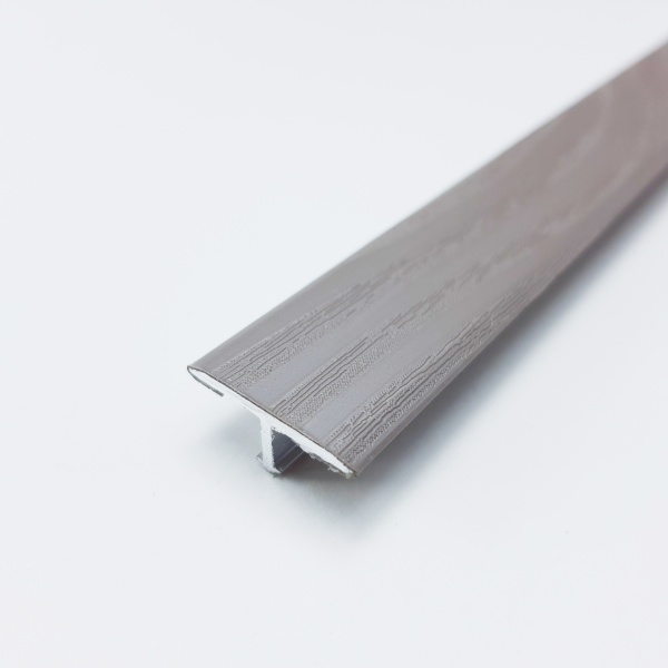 ЛС 10.2700.4051 Т-образный профиль 20х8,5 мм, алюминий ламин, цвет африканское лапачо, длина 2700 мм