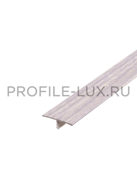 Т 30-1.2700.045 Т-образный порог 30 мм, алюминий анодированный, цвет дуб дымчатый, длина 2700 мм