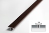 ЛС 10.2700.095 Т-образный профиль 20х8,5 мм, алюминий окрашенный, цвет дуб венге, длина 2700 мм