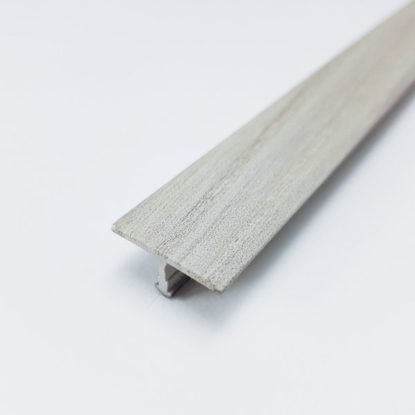 ЛС 10.2700.052 Т-образный профиль 20х8,5мм, алюминий окрашенный, цвет ель дымчатая, длина 2700 мм