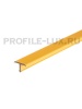 PCRAO 149 Т-образный профиль PROCOVER 14 мм, алюминий анодированный, цвет золото, длина 2700 мм