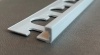 PT 08-18 L-образный профиль PROTERMINAL H= 08 мм, ПВХ окрашенный, цвет серый, длина 2700 мм