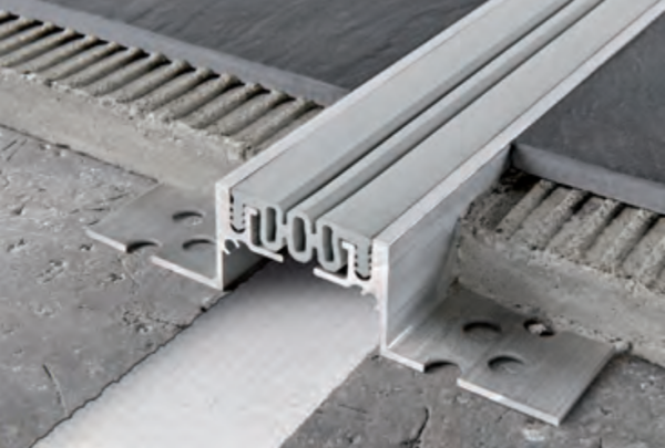 GDA 5580 G Структурный шов GDA 55, 55х80 мм, алюминий + вставка из серого неопрена, длина 3000 мм