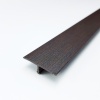 ЛС 10.2700.095 Т-образный профиль 20х8,5 мм, алюминий окрашенный, цвет дуб венге, длина 2700 мм