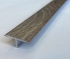 ЛС 10.2700.24030 Т-образный профиль 20х8,5 мм, алюм лам, цвет дуб французский темный, длина 2700 мм