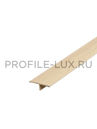 Т 30-1.2700.R148 Т-образный порог 30 мм, алюминий ламинированный, цвет дуб петровский, длина 2700 мм