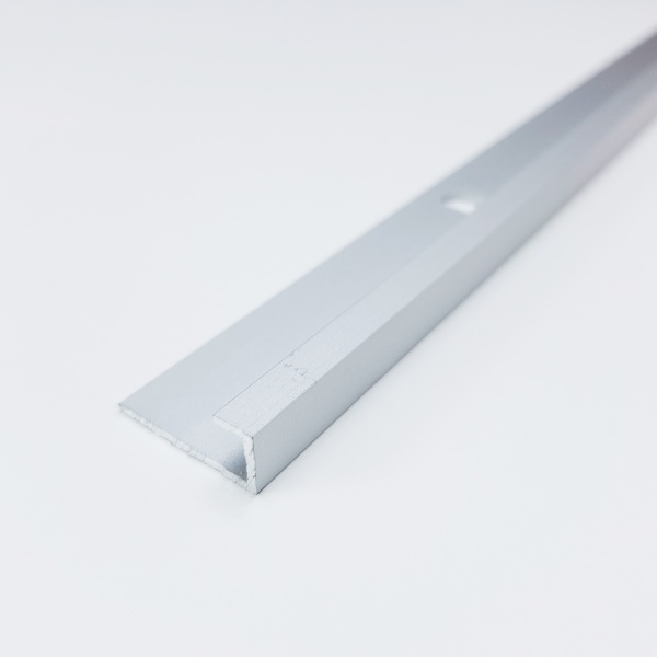 ПК 05.2700.01л Профиль для ламината до 8 мм, алюминий анодированный, цвет серебро, длина 2700 мм