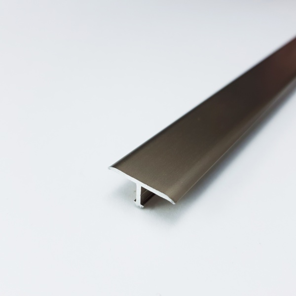 PCRAT 269 Т-образный профиль PROCOVER 26 мм, алюминий анодированный, цвет титан, длина 2700 мм