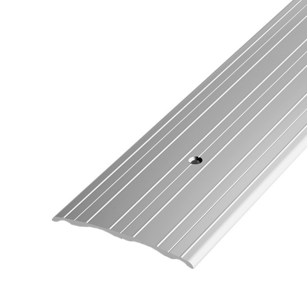 ПС 07.900.01л Порог одноуровневый 5,4х60 мм, алюминий анодированный, цвет серебро, длина 900 мм
