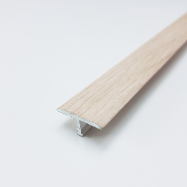 ЛС 10.2700.24020 Т-образный профиль 20х8,5 мм, алюминий лам, цвет дуб шервуд северный, длина 2700 мм