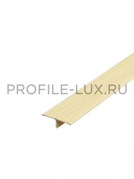 Т 30-1.2700.085 Т-образный порог 30 мм, алюминий ламинированный, цвет клён, длина 2700 мм