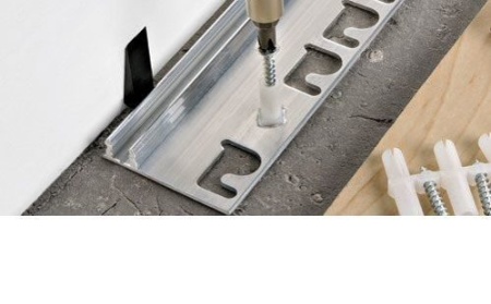 PINBFT 40 Основа для Т-профиля PROINSERT SYSTEM H= 9-12 мм,алюминий натуральный, длина 2700 мм