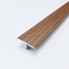 ЛС 10.2700.4088 Т-образный профиль 20х8,5 мм, алюминий ламинированный, цвет орех, длина 2700 мм