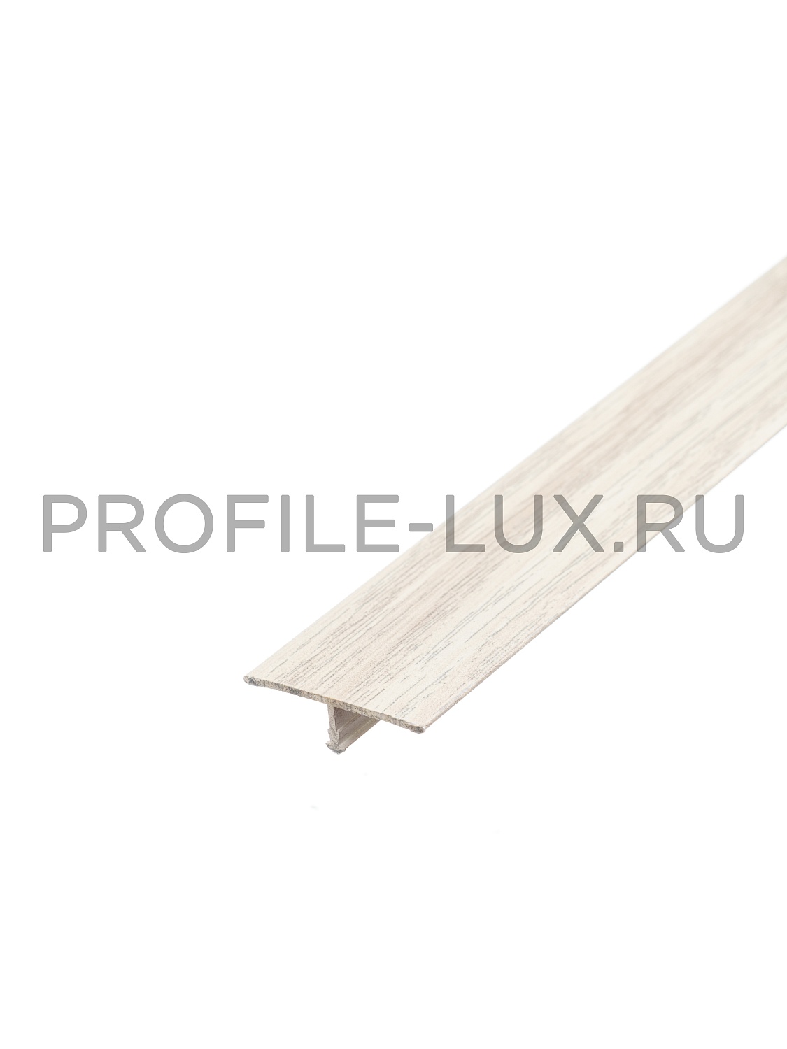 Т 30-1.2700.089 Т-образный порог 30 мм, алюминий ламинированный, цвет клён белёный, длина 2700 мм