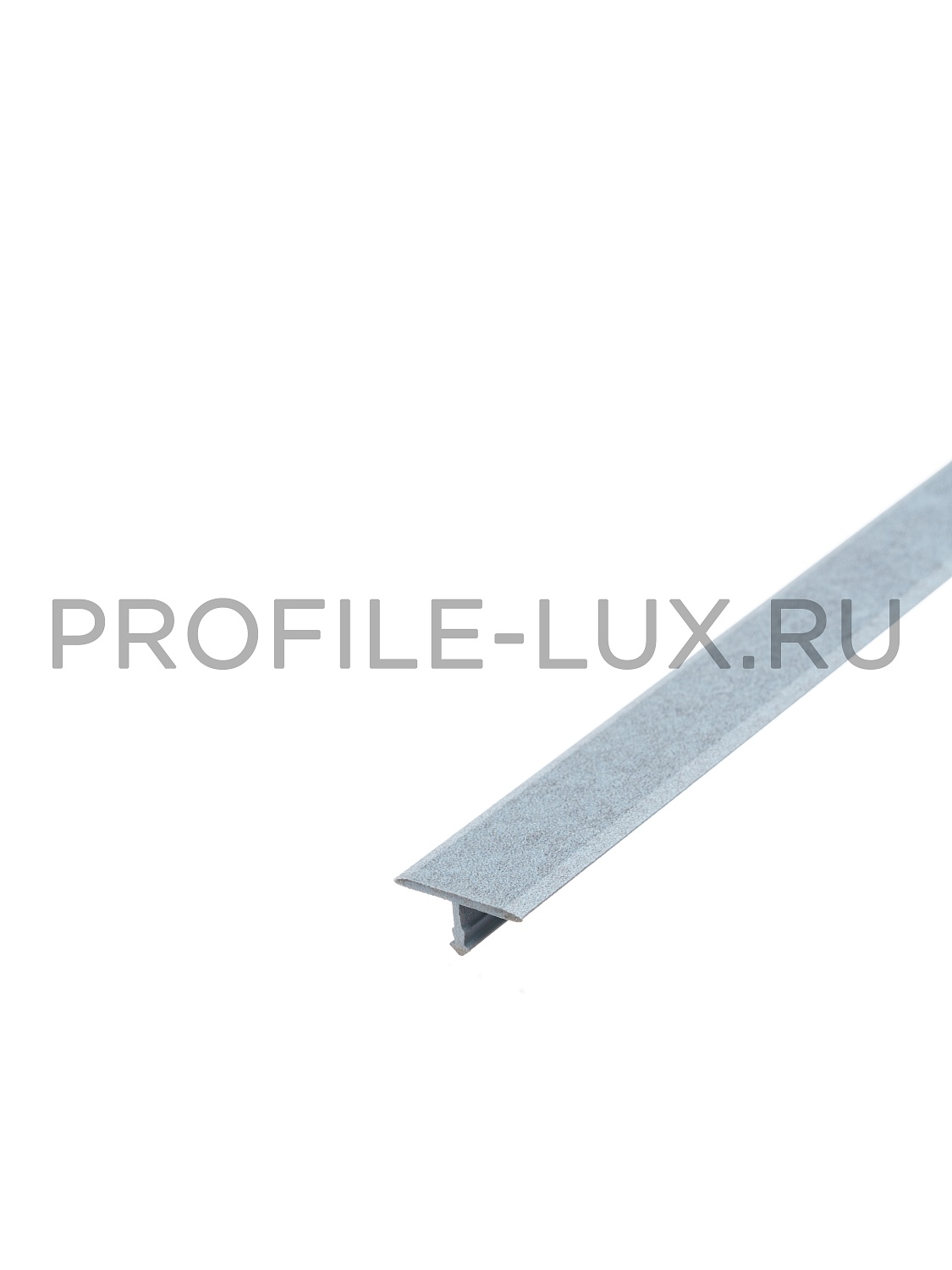 ЛС 10.2700.059 Т-образный профиль 20х8,5 мм, алюминий окрашенный, цвет бетон скай, длина 2700 мм